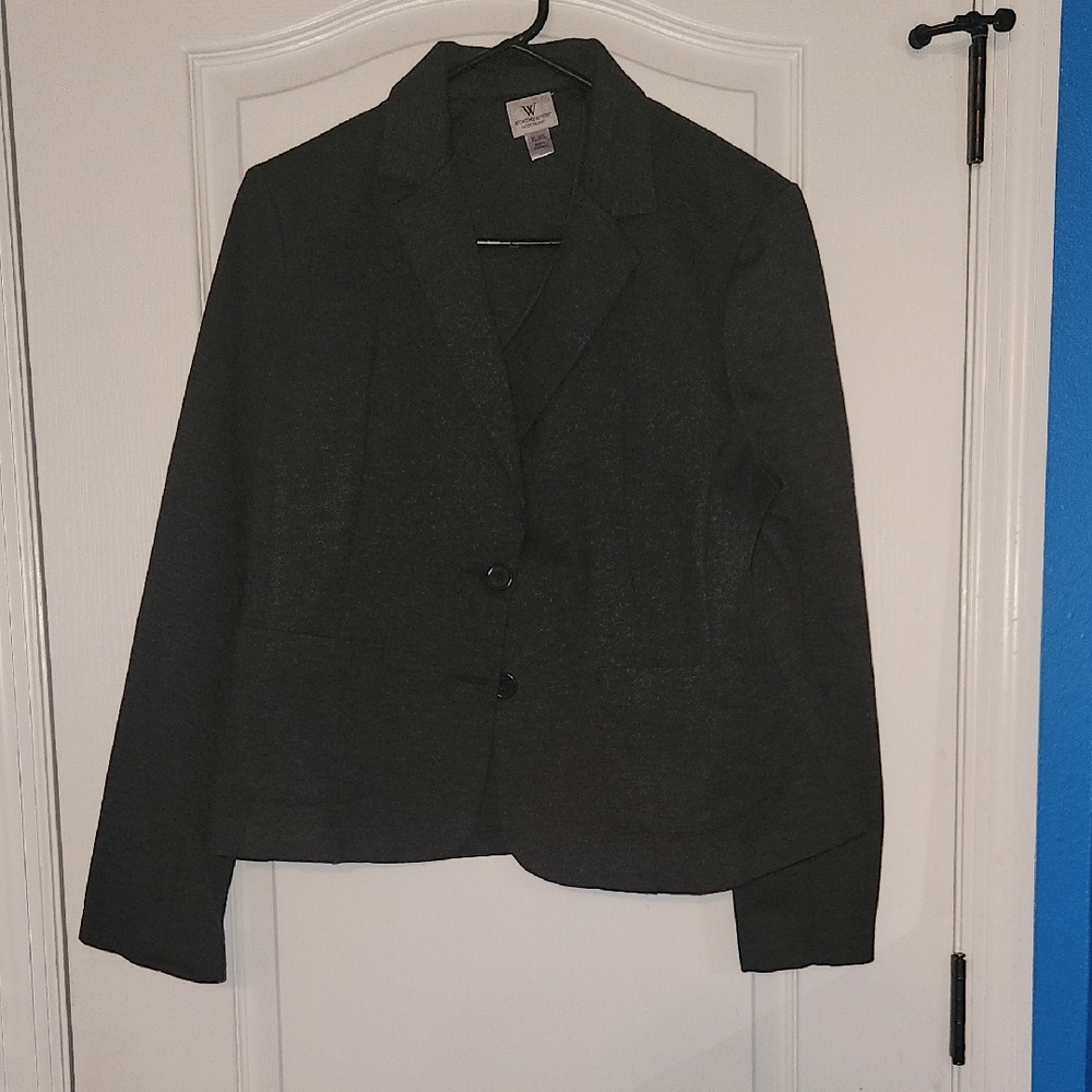 Women's Charcoal Gray Blazer